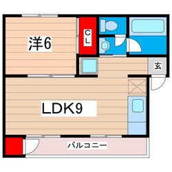 レジデンス東多賀の物件間取画像